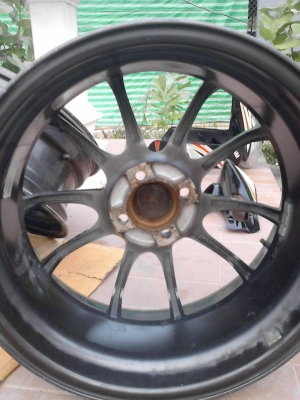 ขายล้อ17นิ้ว สวยไม่มีดุ้ง 4รู100