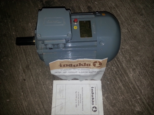 ขายมอเตอ4แรง3สายยี่ห้อelektrimของไหม่มีตัวเดียวโปแลน