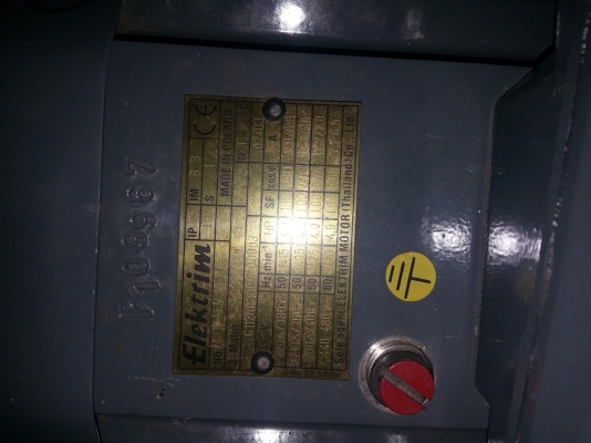 ขายมอเตอ4แรง3สายยี่ห้อelektrimของไหม่มีตัวเดียวโปแลน