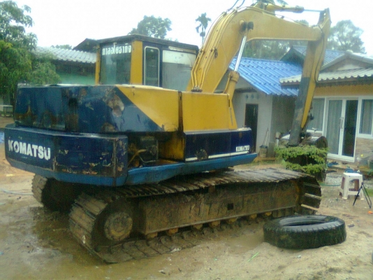 PC120-3 ใช้งานอยู่ รถสภาพดีใช้ได้ เครื่องดี ช่วงล่างดี พร้อมใช้