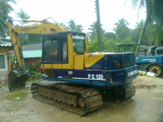 PC120-3 ใช้งานอยู่ รถสภาพดีใช้ได้ เครื่องดี ช่วงล่างดี พร้อมใช้