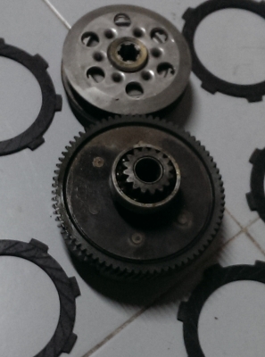 ขายอะไหล่ฯ ชุดช่วงหน้า VR. + พักเท้า ,ชุดคลาส GTO.และ ล้อแม็ก หน้าหลัง Tiger