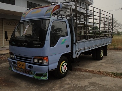 ขาย ISUZU NPR 120 แรง ยาว 5 เมตร ( รถห้างแท้ )จดปี 39