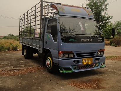 ขาย ISUZU NPR 120 แรง ยาว 5 เมตร ( รถห้างแท้ )จดปี 39