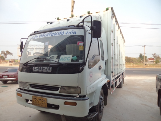 ขาย885000บาทรถ6ล้อเดก้า195แรงเป็นตู้แห้ง ช่วงยาว7.20 ขาย885000บาทรถ6ล้อเดก้า195แรงเป็นตู้แห้ง ช่วงยาว7.20