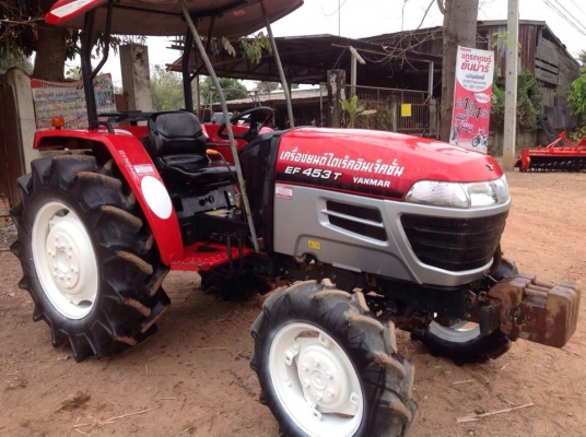 แทรกเตอร์ยันม่าร์ 45 แรง สภาพเยี่ยม พร้อมใช้งาน มีจอบหมุน