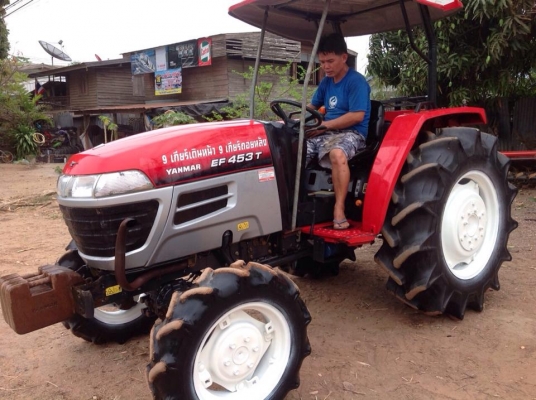 แทรกเตอร์ยันม่าร์ 45 แรง สภาพเยี่ยม พร้อมใช้งาน มีจอบหมุน