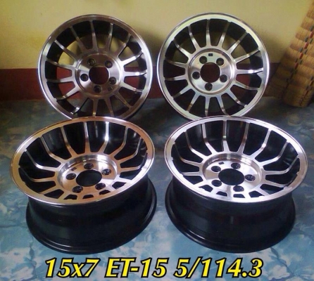 ขายล้อ Enkei BAJA ขอบ 15X7 ออฟ-15 5/114.3 สวยมากครับ