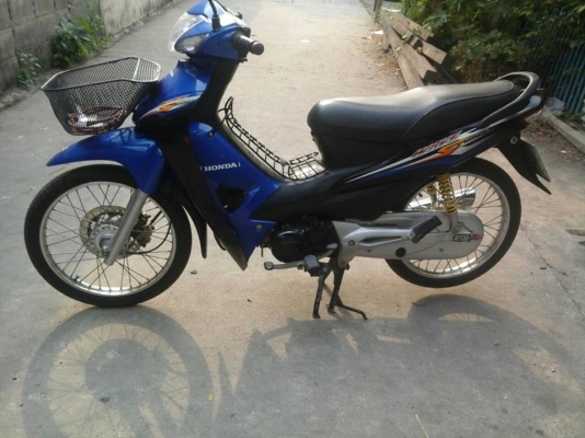 Wave 100 ท้ายดำ ปี 51 สีน้ำเงิน รถสวยมาก ตั้งขายได้เลย ซื้อใช้ก็ยิ่งคุ้ม เอกสารครบ