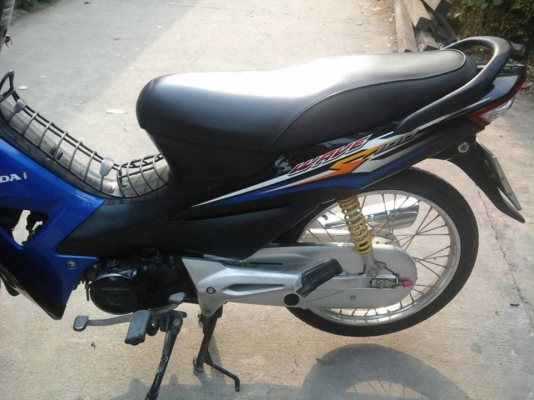 Wave 100 ท้ายดำ ปี 51 สีน้ำเงิน รถสวยมาก ตั้งขายได้เลย ซื้อใช้ก็ยิ่งคุ้ม เอกสารครบ