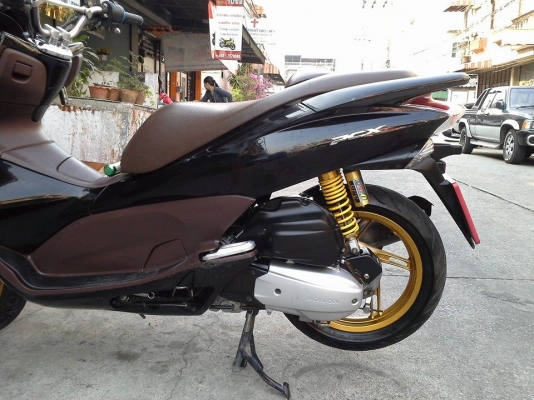 Pcx 125 i ปี 54 สีดำ ล้อแม็ค กุญแจรีโมทนิรภัย เครื่องเยี่ยม เอกสารครบ