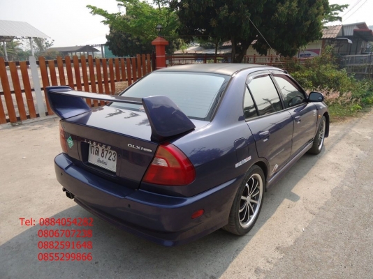 ขาย Mitsubishi lancer ท้ายเบ้นซ์ แต่งสวย เกียร์ออโต้ + แก๊ส LPG +++++++