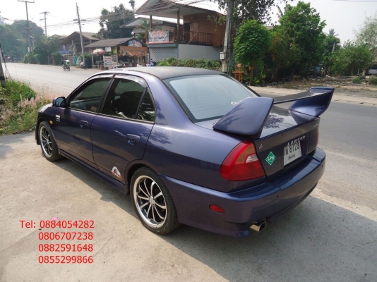 ขาย Mitsubishi lancer ท้ายเบ้นซ์ แต่งสวย เกียร์ออโต้ + แก๊ส LPG +++++++