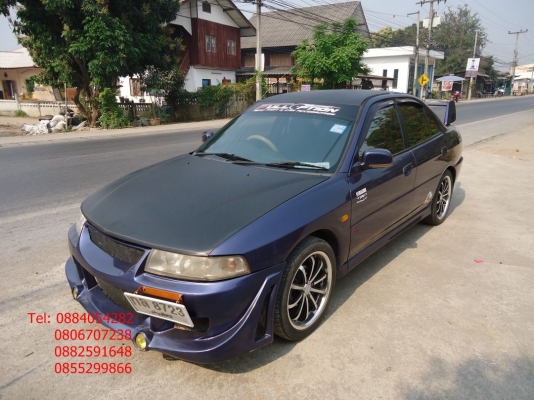 ขาย Mitsubishi lancer ท้ายเบ้นซ์ แต่งสวย เกียร์ออโต้ + แก๊ส LPG +++++++