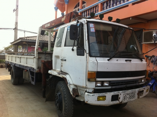 ISUZU FTR คัสซี FTR11NY เครื่อง 6BD1-160 แรงม้า เทรน TADANO 4.5 ตัน