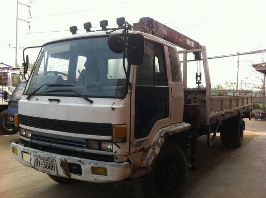 ISUZU FTR คัสซี FTR11NY เครื่อง 6BD1-160 แรงม้า เทรน TADANO 4.5 ตัน
