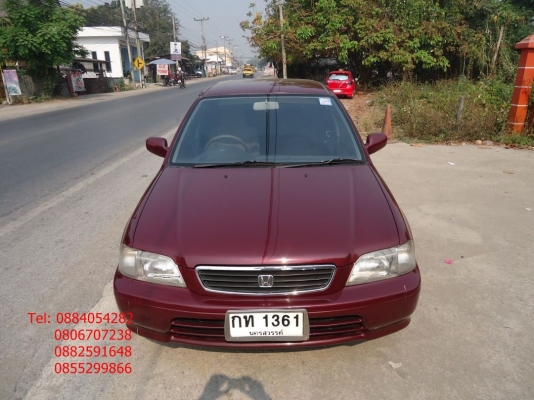 ขาย Honda City type s สีแดงสวย ราคา 95,000 บาท ++++++++