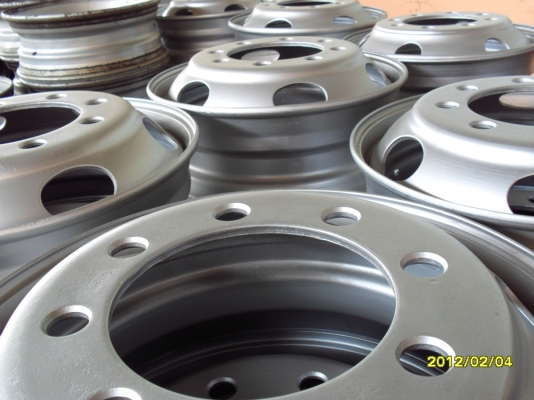 กะทะ22.5x7.50 TOPY  ใส่ยาง11R เก่าญี่ปุ่นแท้