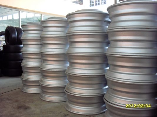 กะทะ22.5x7.50 TOPY  ใส่ยาง11R เก่าญี่ปุ่นแท้