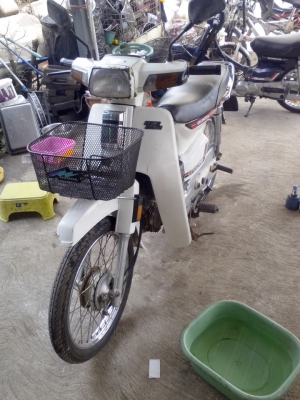 ขายดรีมคุรุสีขาวเดิมๆทะเบียนโอน15500บาท0897074784พิดโลก