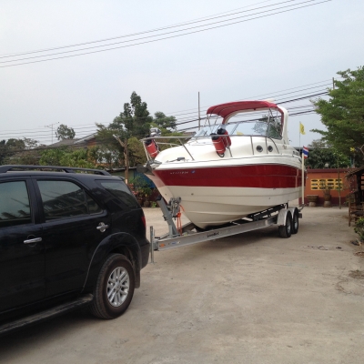 เรือยอร์ซสุดหรู 29ฟุตปี2004วิ่ง100ชั่วโมงใหม่มากๆ