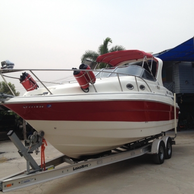 เรือยอร์ซสุดหรู 29ฟุตปี2004วิ่ง100ชั่วโมงใหม่มากๆ