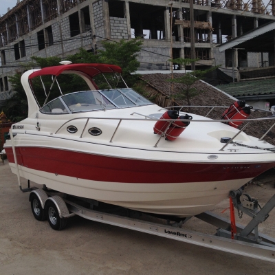 เรือยอร์ซสุดหรู 29ฟุตปี2004วิ่ง100ชั่วโมงใหม่มากๆ