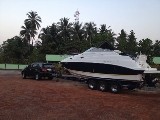 เรือยอร์ซสุดหรู 29ฟุตปี2004วิ่ง100ชั่วโมงใหม่มากๆ