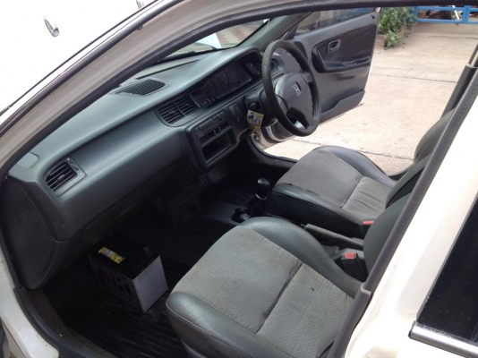 ขายครับ. Civic 4 dor ปี 95 เครื่องหัวฉีด เกียร mt. แกส LPG. ตัวท๊อปสุด. ไฟฟ้าทั้งคัน. สีพอได้ เครื่องนิ่ง ควันไม่ไหล. เครื่อง แห้งๆเลย ช่วงล่างนิ่มๆ จบๆ.โช๊คเพิ่งเปลี่ยนมา 4ต้น. แกสลงเล่ม เเล้ว. ภาษีเพิ่งต่อ ราคาไม่ต้องพูดถึงโคตรถูก. 55000. 085-359-4089 ก