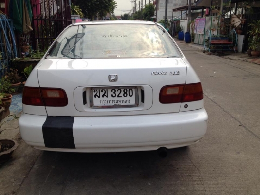 ขายครับ. Civic 4 dor ปี 95 เครื่องหัวฉีด เกียร mt. แกส LPG. ตัวท๊อปสุด. ไฟฟ้าทั้งคัน. สีพอได้ เครื่องนิ่ง ควันไม่ไหล. เครื่อง แห้งๆเลย ช่วงล่างนิ่มๆ จบๆ.โช๊คเพิ่งเปลี่ยนมา 4ต้น. แกสลงเล่ม เเล้ว. ภาษีเพิ่งต่อ ราคาไม่ต้องพูดถึงโคตรถูก. 55000. 085-359-4089 ก