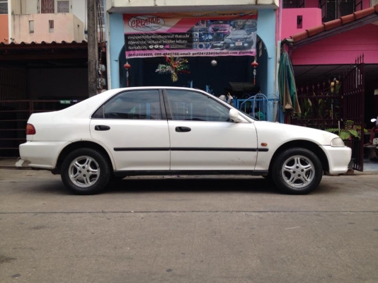 ขายครับ. Civic 4 dor ปี 95 เครื่องหัวฉีด เกียร mt. แกส LPG. ตัวท๊อปสุด. ไฟฟ้าทั้งคัน. สีพอได้ เครื่องนิ่ง ควันไม่ไหล. เครื่อง แห้งๆเลย ช่วงล่างนิ่มๆ จบๆ.โช๊คเพิ่งเปลี่ยนมา 4ต้น. แกสลงเล่ม เเล้ว. ภาษีเพิ่งต่อ ราคาไม่ต้องพูดถึงโคตรถูก. 55000. 085-359-4089 ก