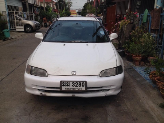 ขายครับ. Civic 4 dor ปี 95 เครื่องหัวฉีด เกียร mt. แกส LPG. ตัวท๊อปสุด. ไฟฟ้าทั้งคัน. สีพอได้ เครื่องนิ่ง ควันไม่ไหล. เครื่อง แห้งๆเลย ช่วงล่างนิ่มๆ จบๆ.โช๊คเพิ่งเปลี่ยนมา 4ต้น. แกสลงเล่ม เเล้ว. ภาษีเพิ่งต่อ ราคาไม่ต้องพูดถึงโคตรถูก. 55000. 085-359-4089 ก