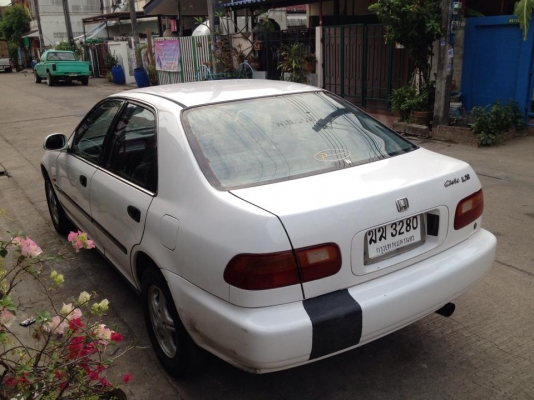 ขายครับ. Civic 4 dor ปี 95 เครื่องหัวฉีด เกียร mt. แกส LPG. ตัวท๊อปสุด. ไฟฟ้าทั้งคัน. สีพอได้ เครื่องนิ่ง ควันไม่ไหล. เครื่อง แห้งๆเลย ช่วงล่างนิ่มๆ จบๆ.โช๊คเพิ่งเปลี่ยนมา 4ต้น. แกสลงเล่ม เเล้ว. ภาษีเพิ่งต่อ ราคาไม่ต้องพูดถึงโคตรถูก. 55000. 085-359-4089 ก
