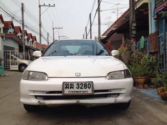 ขายครับ. Civic 4 dor ปี 95 เครื่องหัวฉีด เกียร mt. แกส LPG. ตัวท๊อปสุด. ไฟฟ้าทั้งคัน. สีพอได้ เครื่องนิ่ง ควันไม่ไหล. เครื่อง แห้งๆเลย ช่วงล่างนิ่มๆ จบๆ.โช๊คเพิ่งเปลี่ยนมา 4ต้น. แกสลงเล่ม เเล้ว. ภาษีเพิ่งต่อ ราคาไม่ต้องพูดถึงโคตรถูก. 55000. 085-359-4089 ก