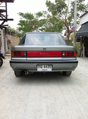 ขายรถHONDA, CIVIC 1.5 EX (4Dr) โฉม ท้ายแดงเครื่อง d16A ติดแก๊ส