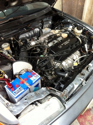 ขายรถHONDA, CIVIC 1.5 EX (4Dr) โฉม ท้ายแดงเครื่อง d16A ติดแก๊ส