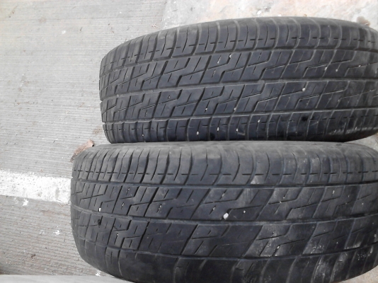 215/65R15 BRIDGE STONE LEO627  มี 2 เส้น Tel. 081-427-3941