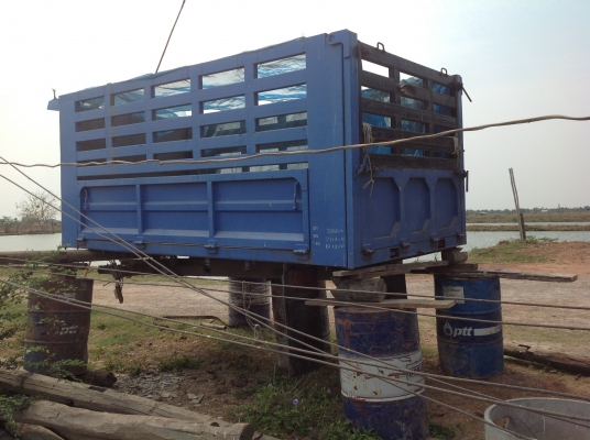 ขายกะบะดั้ม6ล้อสภาพสวยพร้อมดั้มตัวปั้นดำ ยาว370กว้าง220ม ครัชสีดำ74เชน