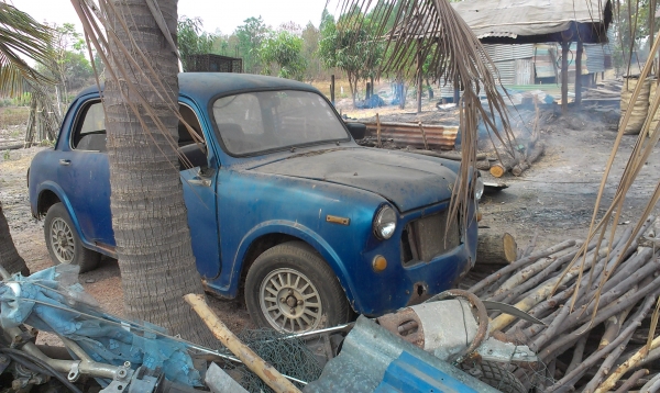 ขายเฟียต ประตูย้อนท้ายมน ทะเบียนแท้ 69000