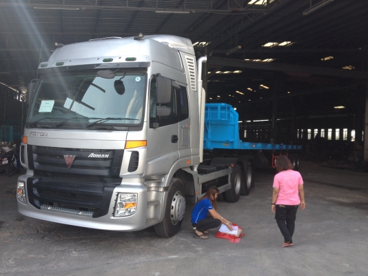 ขายรถบรรทุกหัวลาก Diesel มือ1ยี่ห้อ Foton 375แรงม้า ราคาพิเศษ 2.xx
