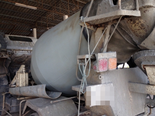 รถหกล้อโม่ปูน รถพร้อมใช้ เล่มทะเบียนพร้อมโอน