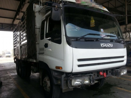 รถอีซูซุ  10 ล้อ รั้ว  ( ไม่ดั้ม )  300 แรงม้า. ปี 53  สนใจติดต่อ  081 - 6079515