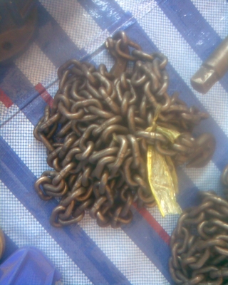 โซ่ยาว 6  เมตรพร้อมตะขอ