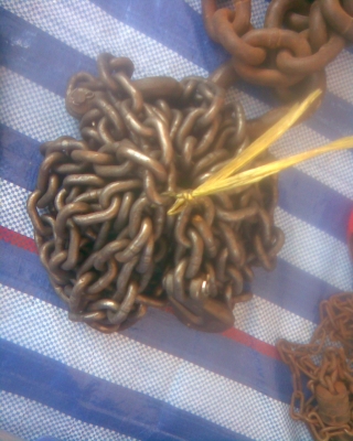 โซ่ยาว 6  เมตรพร้อมตะขอ