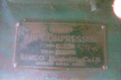 ปั้มลมญี่ปุ่นสภาพเดิมๆครับมอเตอร์ขนาด 3 แรงครับของญี่ป่นแท้ครับตัวน้ตะกรงกันสายพานครบครับราคานี้คุ้มมากครับ