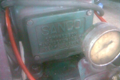 ปั้มลมญี่ปุ่นสภาพเดิมๆครับมอเตอร์ขนาด 3 แรงครับของญี่ป่นแท้ครับตัวน้ตะกรงกันสายพานครบครับราคานี้คุ้มมากครับ