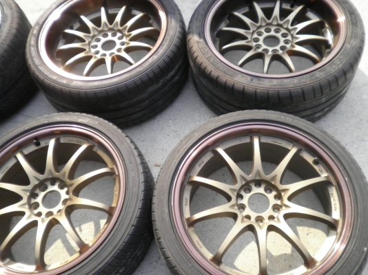 ขอบ18 กว้าง8-9 พร้อมยาง สวยๆ 5รู100-114.3