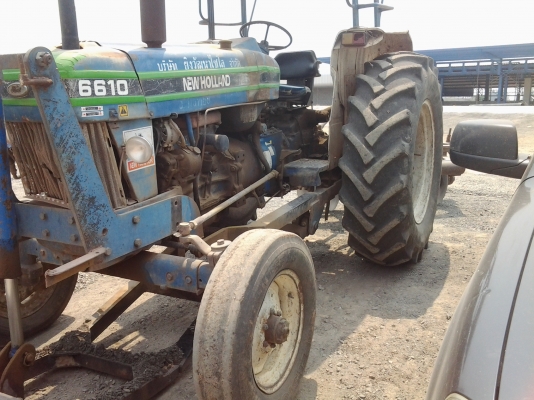 FORD  6600เพลาเดียว  T6  ดันหน้าผาน3ผาน6  เล่มทะเบียนพร้อมโอน