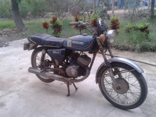 ขาย suzuki GT100 สภาพเดิมๆ ทะเบียนโอนเอกสารครบ ราคาถูกๆ