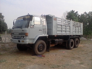 ขายด่วน ISUZU ร๊อคกี่ FXZ 23 NFY (240 แรง) 10 ล้อ 2 เพลา กระบะดั้มสามมิตรลอนตรง